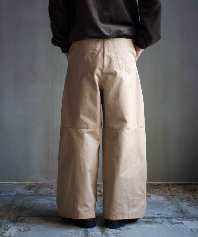 SHINYAKOZUKA HI,BAGGY(ISSUE#6) BEIGE - Mens | rroomm onlinestore