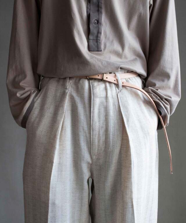 パンツ saby [rroomm exclusive]TUCK BAGGY BEIGE saby [rroomm exclusive]TUCK BAGGY BLACK - Mens | rroomm