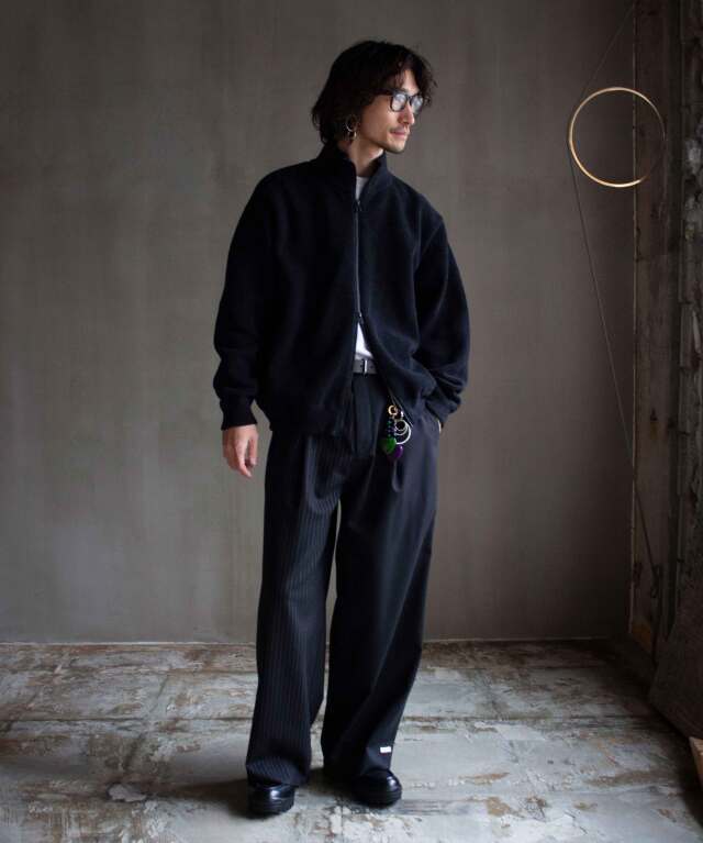 crepuscule Moss Stitch Drivers Black - Mens | rroomm