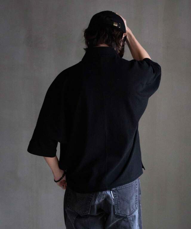 トップス PHINGERIN DOUBLE POLO PHINGERIN DOUBLE POLO C:BLACK - Mens | rroomm onlinestore