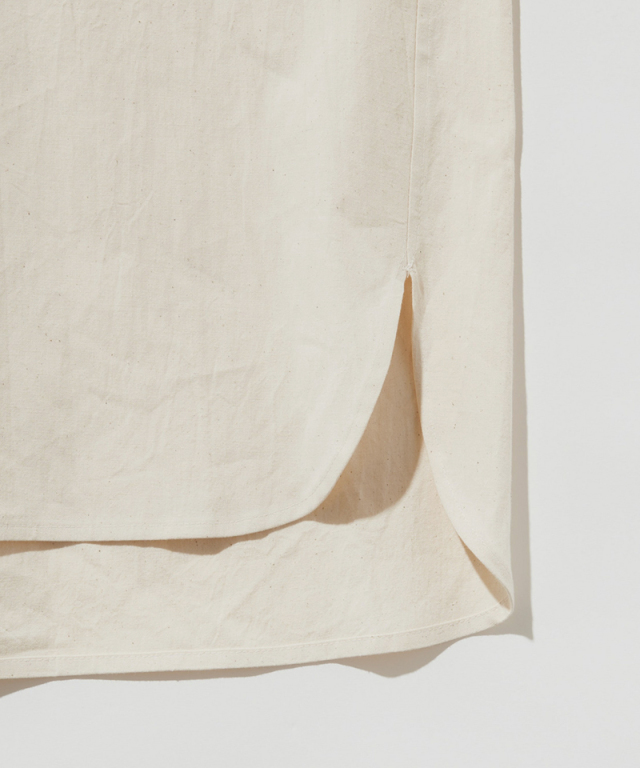 POLYPLOID OPEN COLLAR SHIRT A OFF WHITE - Mens | rroomm