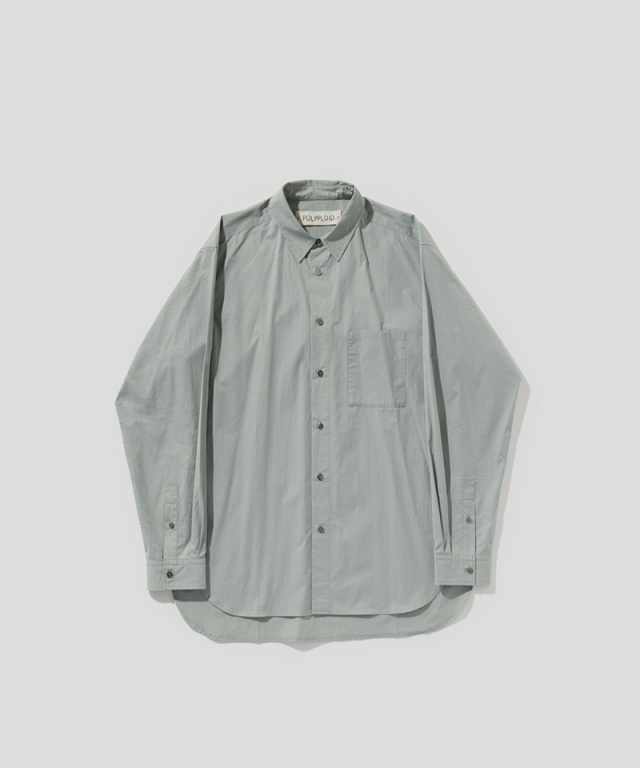 POLYPLOID CLASSIC POCKET SHIRT C SAGE - Mens | rroomm onlinestore