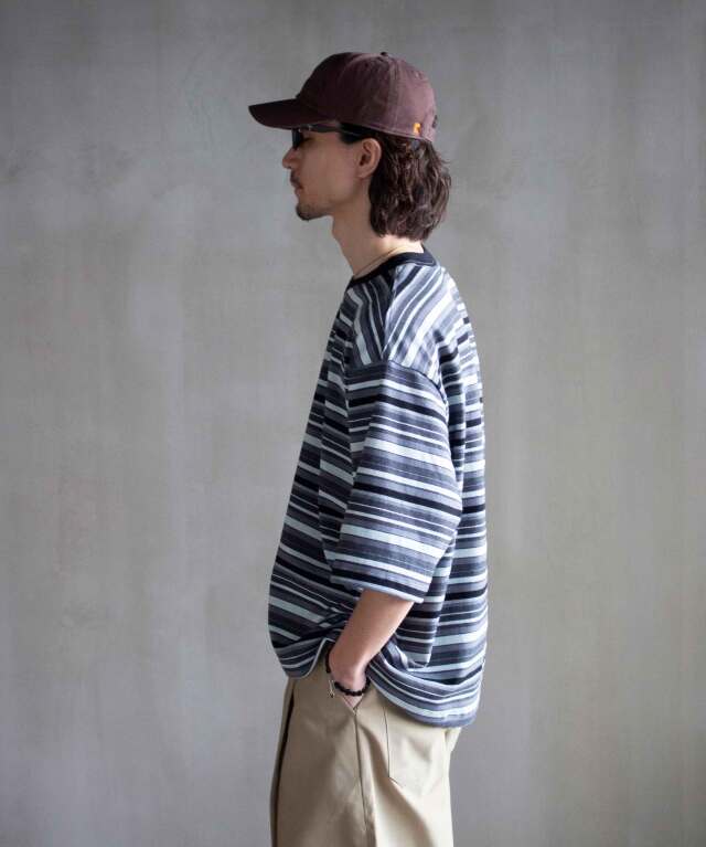 POLYPLOID T SHIRT B BLACK/GRAY - Mens | rroomm onlinestore（ルーム