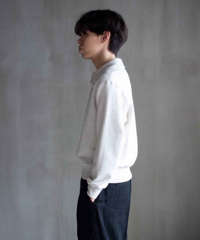 OLD FOLK HOUSE Skipper Sweatshirt Heather Gray - Mens
