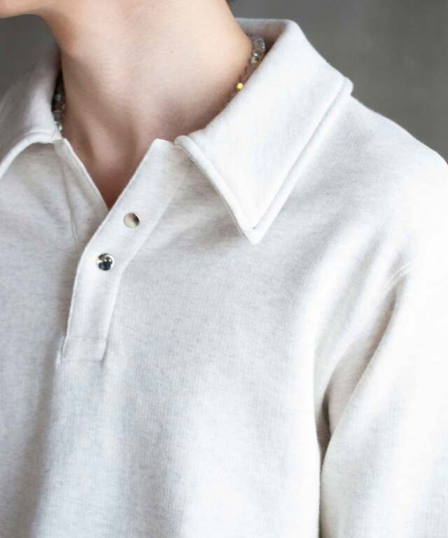 未使用OLD FOLK HOUSE Skipper sweatshirt OLD FOLK HOUSE Skipper Sweatshirt Heather Gray - Mens