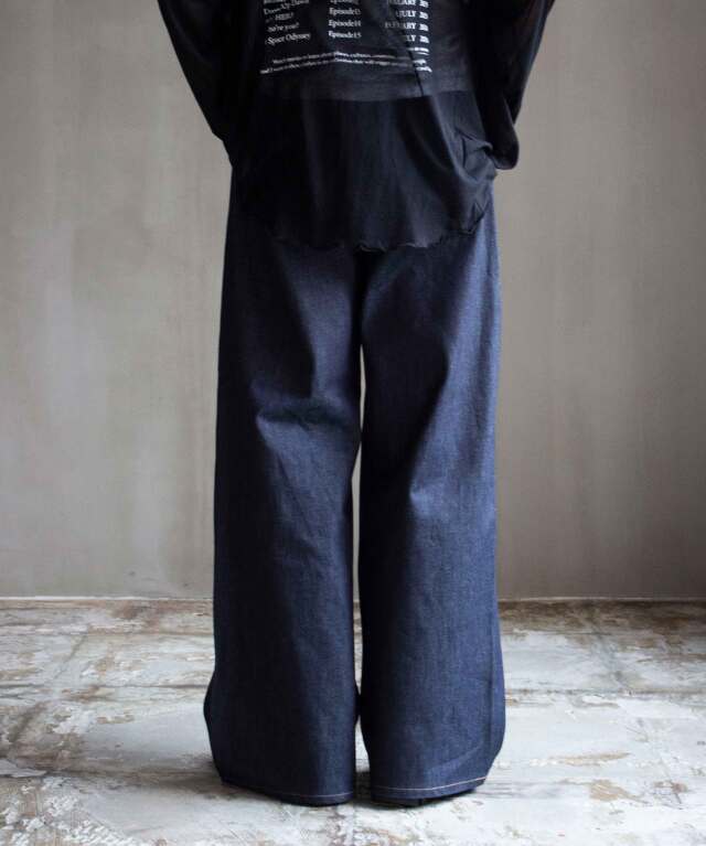 DAIRIKU Wide Denim Pants インディゴ 29 acne DAIRIKU 