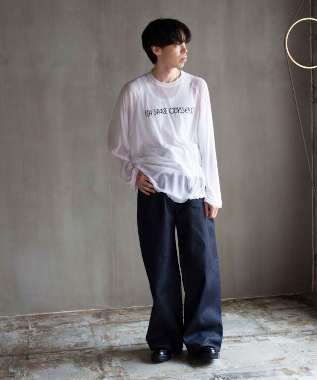 トップス 25SS DAIRIKU SKELTON LAYERED CHECK SHIRT DAIRIKU ダイリク SS25 SKELTON LAYERED CHECK TIE SHIRT