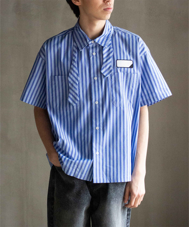 PHINGERIN BOWTIE WORKSHIRT A:SAX - Mens