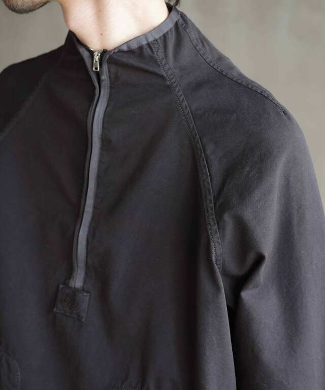 RANRA GANGA SOFT COTTON TRACK TOP BLACK - Mens | rroomm