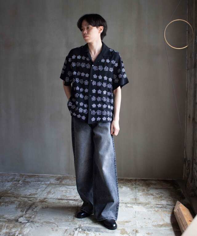 ウェア・シャツ LVC CRAZY PATTERN BOWLING SHIRT ROCKETS ウェア・シャツ LVC CRAZY PATTERN BOWLING SHIRT ROCKETS ウェア