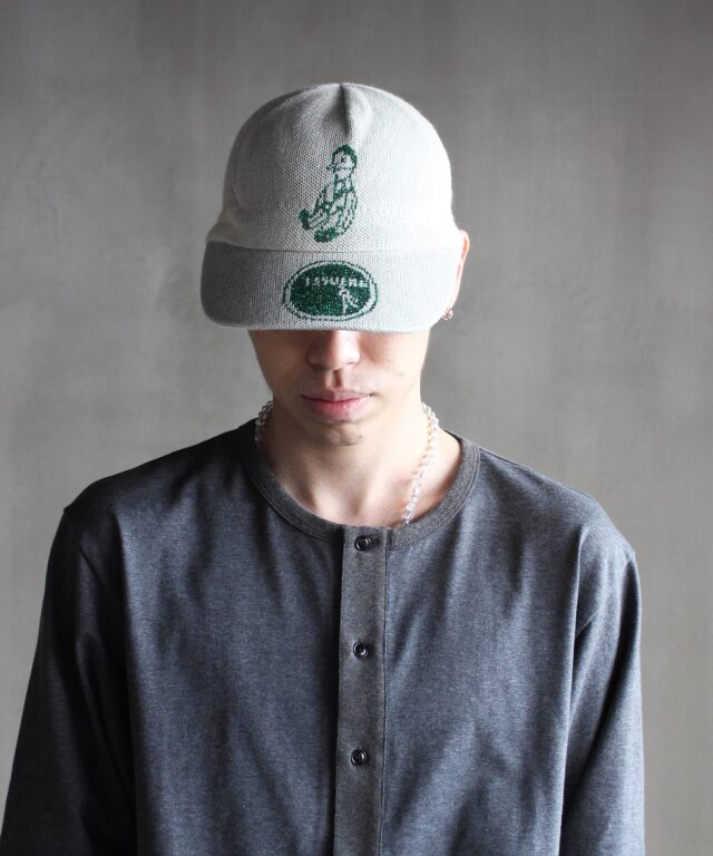 SHINYAKOZUKA ELUSIVE KNIT CAP WITH KIJIMA TAKAYUKI - Mens | rroomm