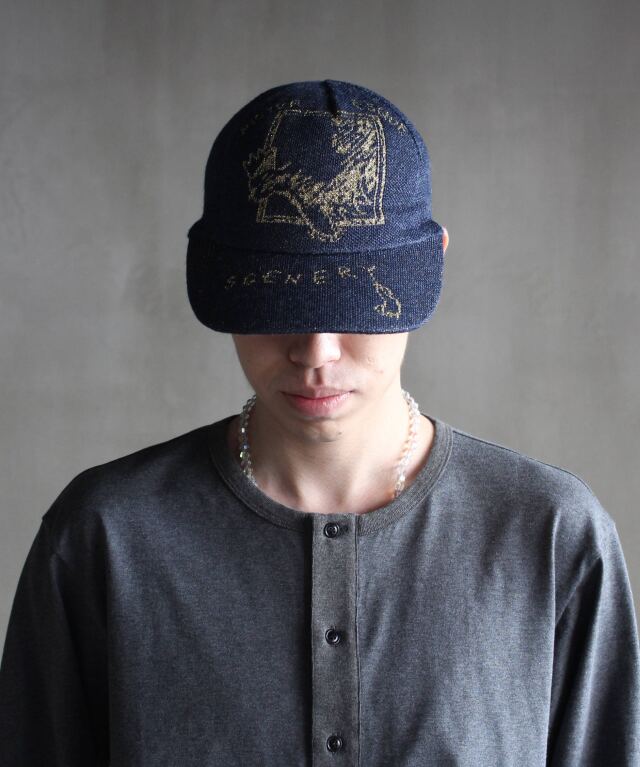 SHINYAKOZUKA ELUSIVE KNIT CAP WITH KIJIMA TAKAYUKI - Mens