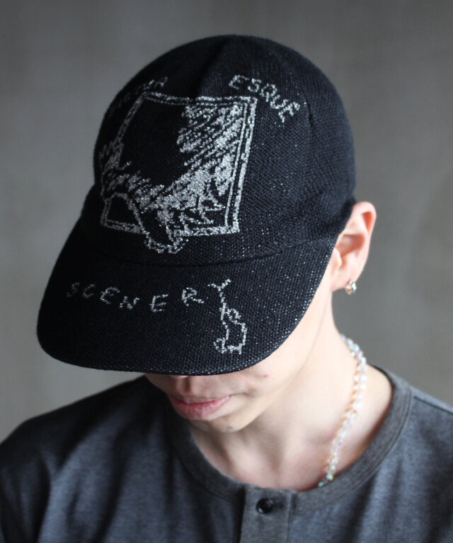 SHINYAKOZUKA ELUSIVE KNIT CAP WITH KIJIMA TAKAYUKI - Mens