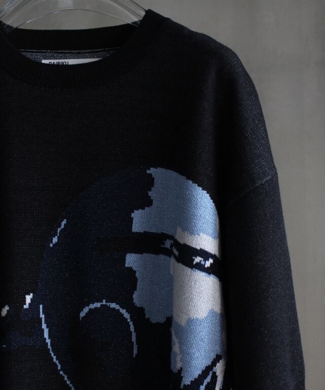 DAIRIKU Space H-S Lama Knit ブラック ダイリク】