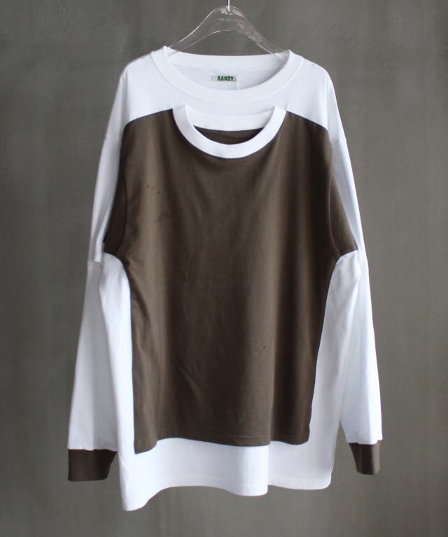 RANDY HANG White×Khaki - Mens