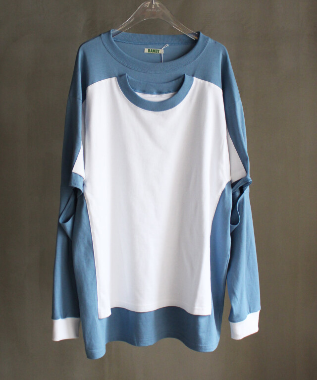 RANDY HANG White Denim × white - Mens