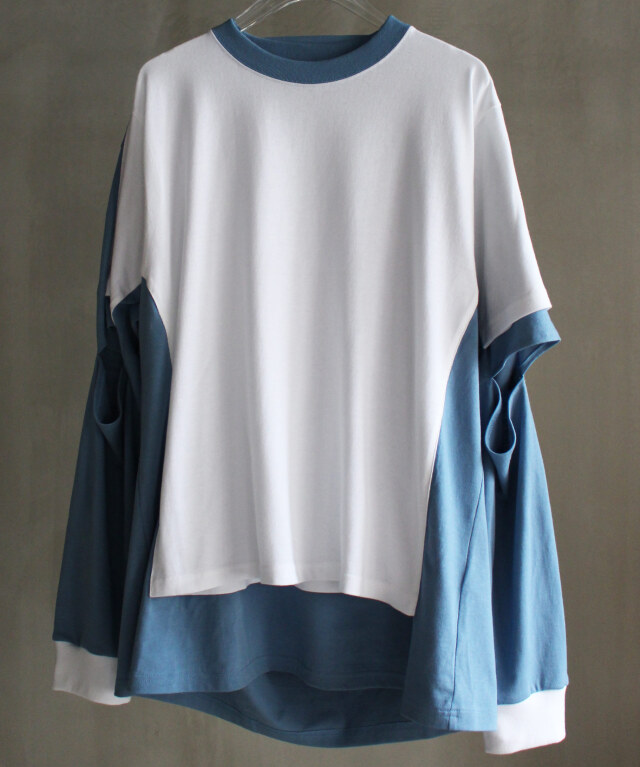 トップス RANDY HANG White Blue RANDY HANG White Denim × white - Mens | rroomm onlinestore（ルーム