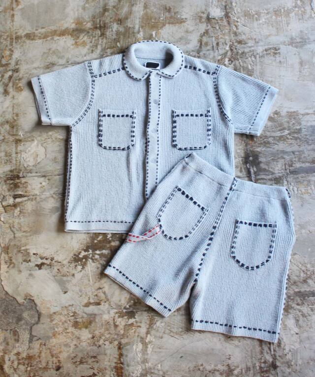 PHINGERIN PG1 BEACH SHIRT GREY - Mens | rroomm onlinestore（ルーム