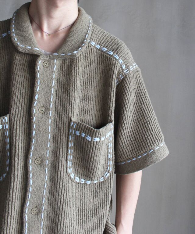 PHINGERIN PG1 BEACH SHIRT KHAKI - Mens | rroomm onlinestore