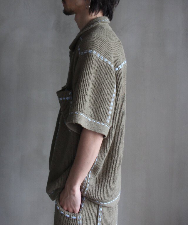 PHINGERIN PG1 BEACH SHIRT KHAKI - Mens | rroomm onlinestore