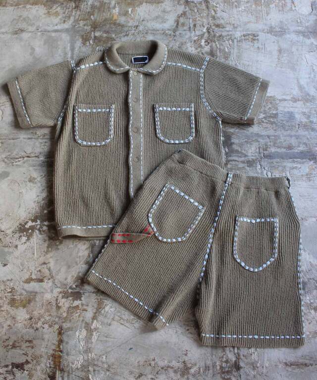 PHINGERIN PG1 BEACH SHIRT KHAKI - Mens | rroomm onlinestore