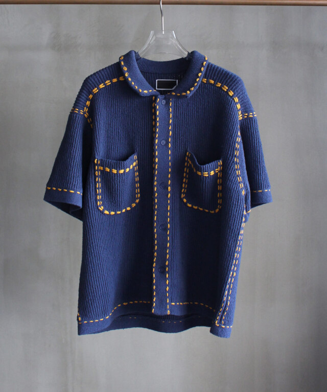 PHINGERIN PG1 BEACH SHIRT NAVY - Mens