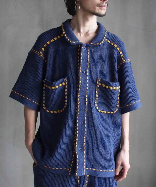 PHINGERIN PG1 BEACH SHIRT NAVY - Mens | rroomm onlinestore（ルーム