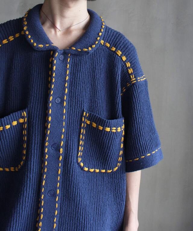 PHINGERIN PG1 BEACH SHIRT NAVY - Mens | rroomm onlinestore（ルーム