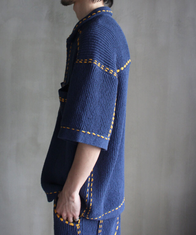 PHINGERIN PG1 BEACH SHIRT NAVY - Mens | rroomm onlinestore（ルーム