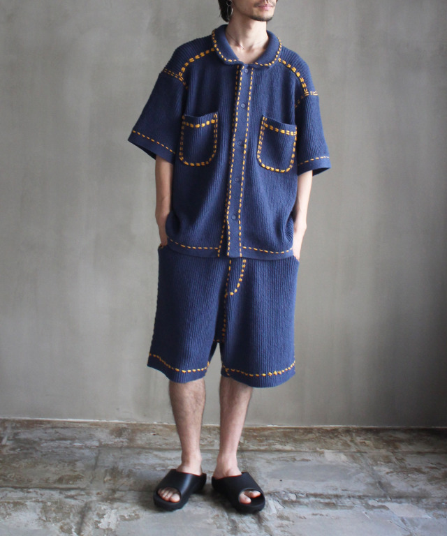 PHINGERIN PG1 BEACH SHIRT NAVY - Mens | rroomm onlinestore（ルーム