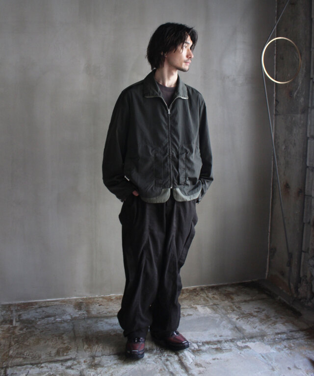 RANRA WANDERER CANVAS NYLON JACKET PEAT - Mens | rroomm