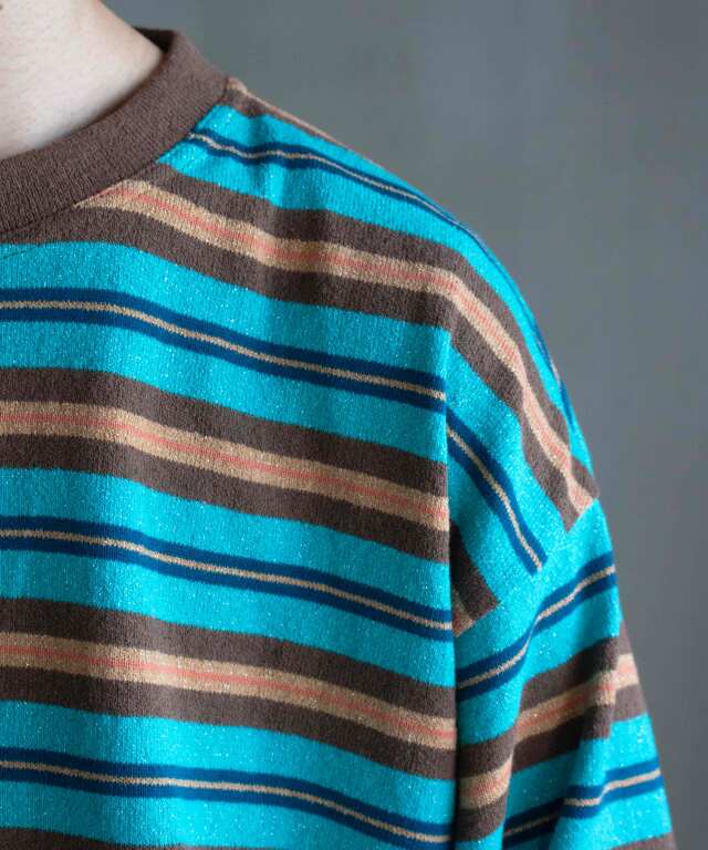 crepuscule EX BORDER PULL OVER BROWN/GREEN - Mens | rroomm