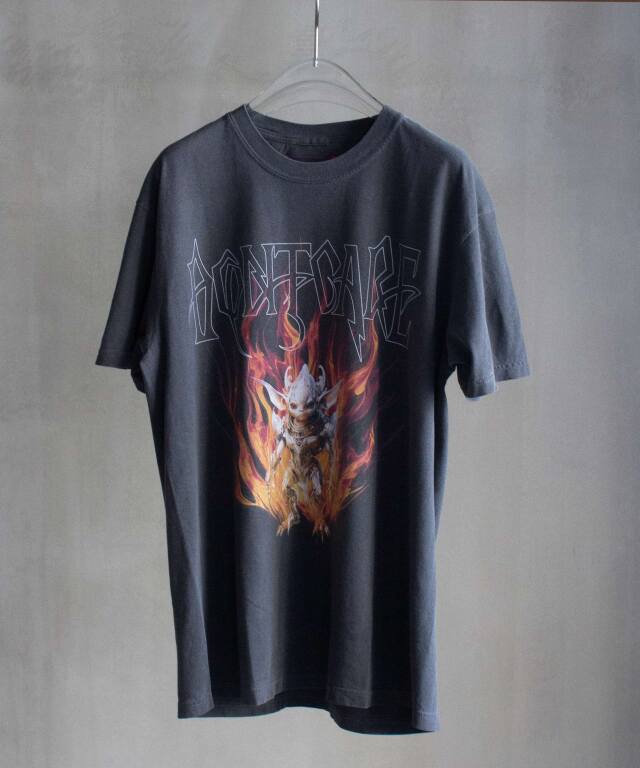 DON'T CARE DC-GT 2504 S/S TEE BLACK - Mens