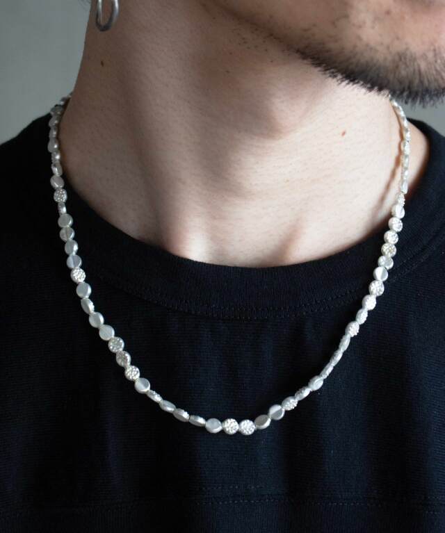 Daniel et Lili 40's vintage verre souffle necklace  - Mens