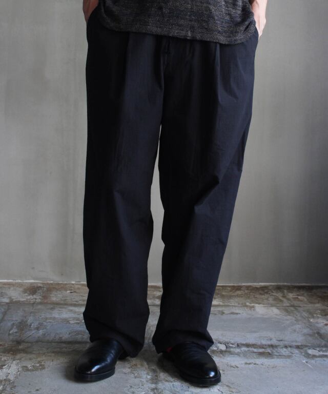 HEALTH EASY PANTS #6 黒(JPN) - | rroomm onlinestore（ルーム