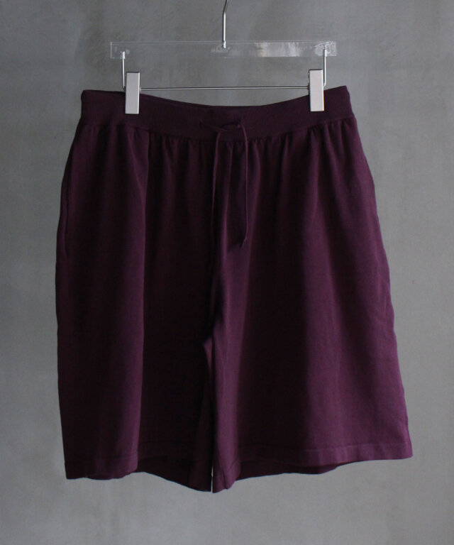 crepuscule EX HG KNIT SHORTS PURPLE -