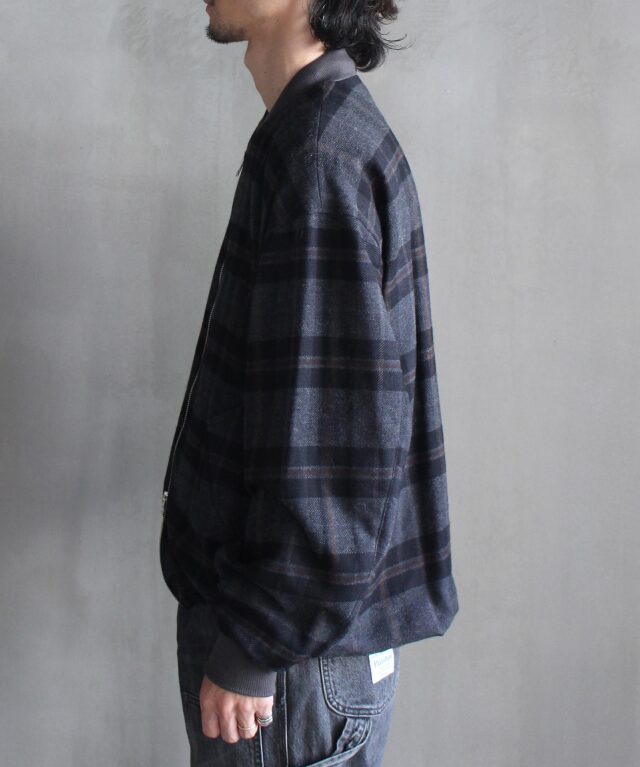 ジャケット・アウター polyploid 22ss bomber jacket C Polyploid Bomber Jacket C Gray – Neighbour