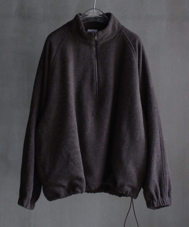 colbo Half Zip Raglan Parka Dark Taupe -