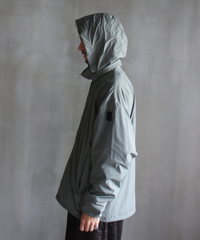 PHINGERIN CUSHY FLEECE COLLAR JACKET GREY - | rroomm onlinestore