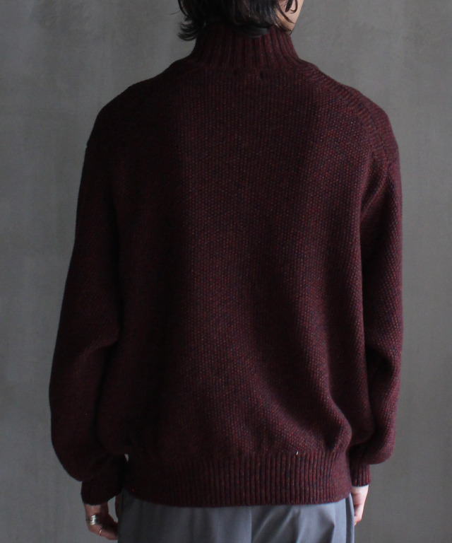 crepuscule Wool Kanoko Half Zip P/O - | rroomm onlinestore（ルーム