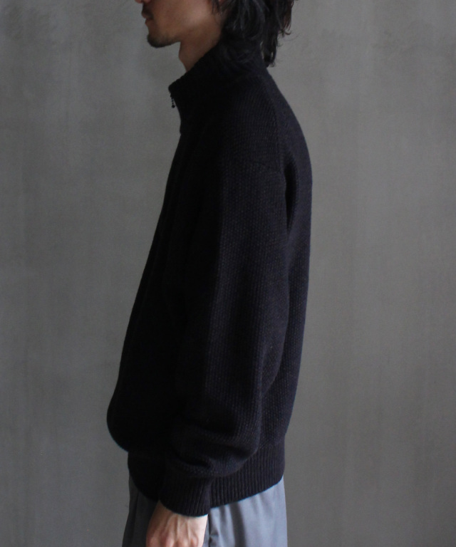 crepuscule Wool Kanoko Half Zip P/O - | rroomm onlinestore（ルーム