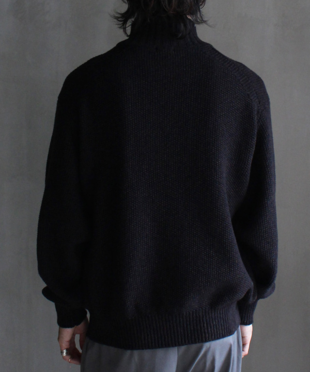 crepuscule Wool Kanoko Half Zip P/O - | rroomm onlinestore（ルーム
