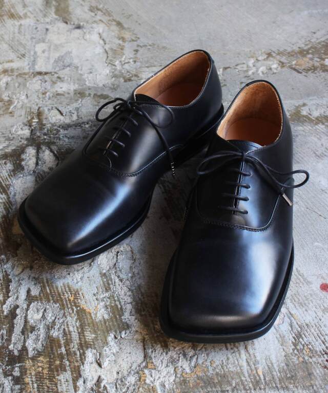 FACETASM CHAOS WESTERN ブラック 革靴 FACETASM CHAOS WESTERN LEATHER SHOES