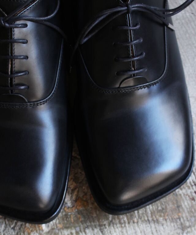 Hender Scheme bear foot balmoral black - | rroomm onlinestore