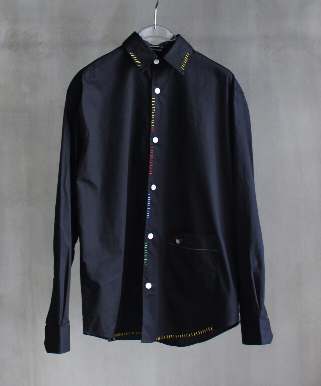 GLASS CYPRESS Black Lines Shirt