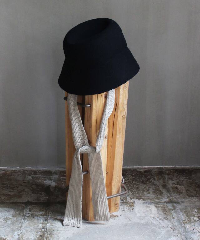 bocodeco Wool Felt Muffler Cloche