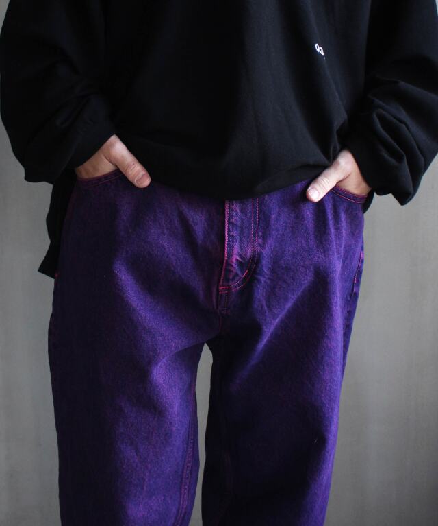 gourmet jeans LOOSE GRAPE - | rroomm onlinestore（ルーム