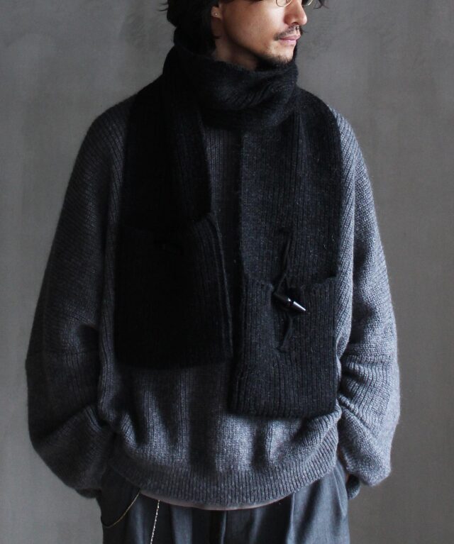 Hender Scheme knitted pocket scarf - | rroomm onlinestore（ルーム