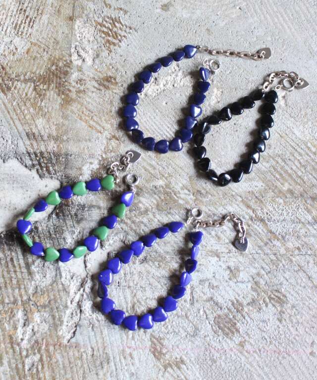 Daniel et Lili 60's vintage heart motif bracelet