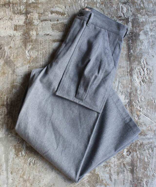 NEZU YO-HINTEN ウールコットンワークパンツ